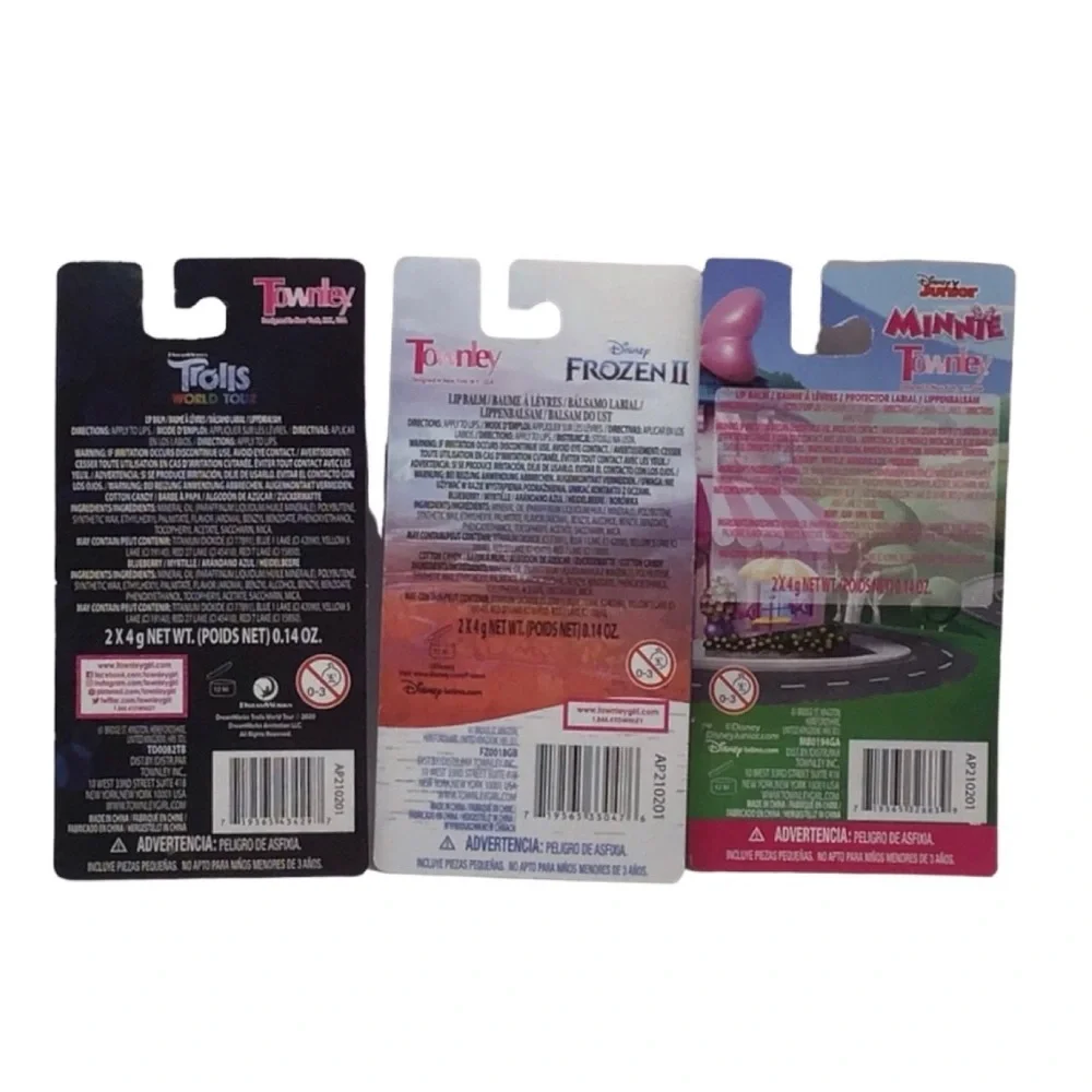 Character Theme Lip Balm Set (NWT)